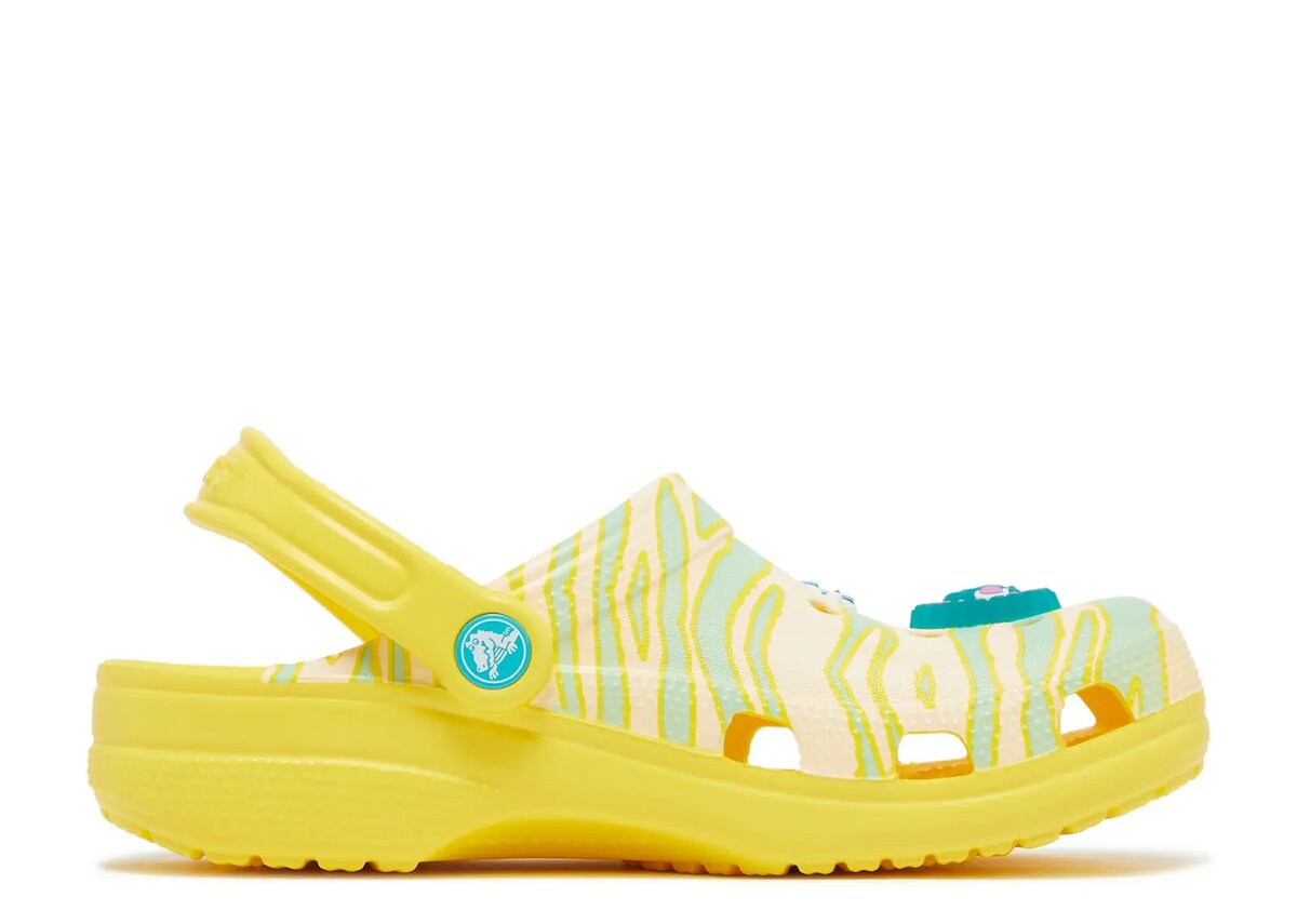 Ron English x Classic Clog Kids ‘Party Animals – Zebra Lemon’ Ron English x Classic Clog Kids ‘Party Animals – Zebra Lemon’